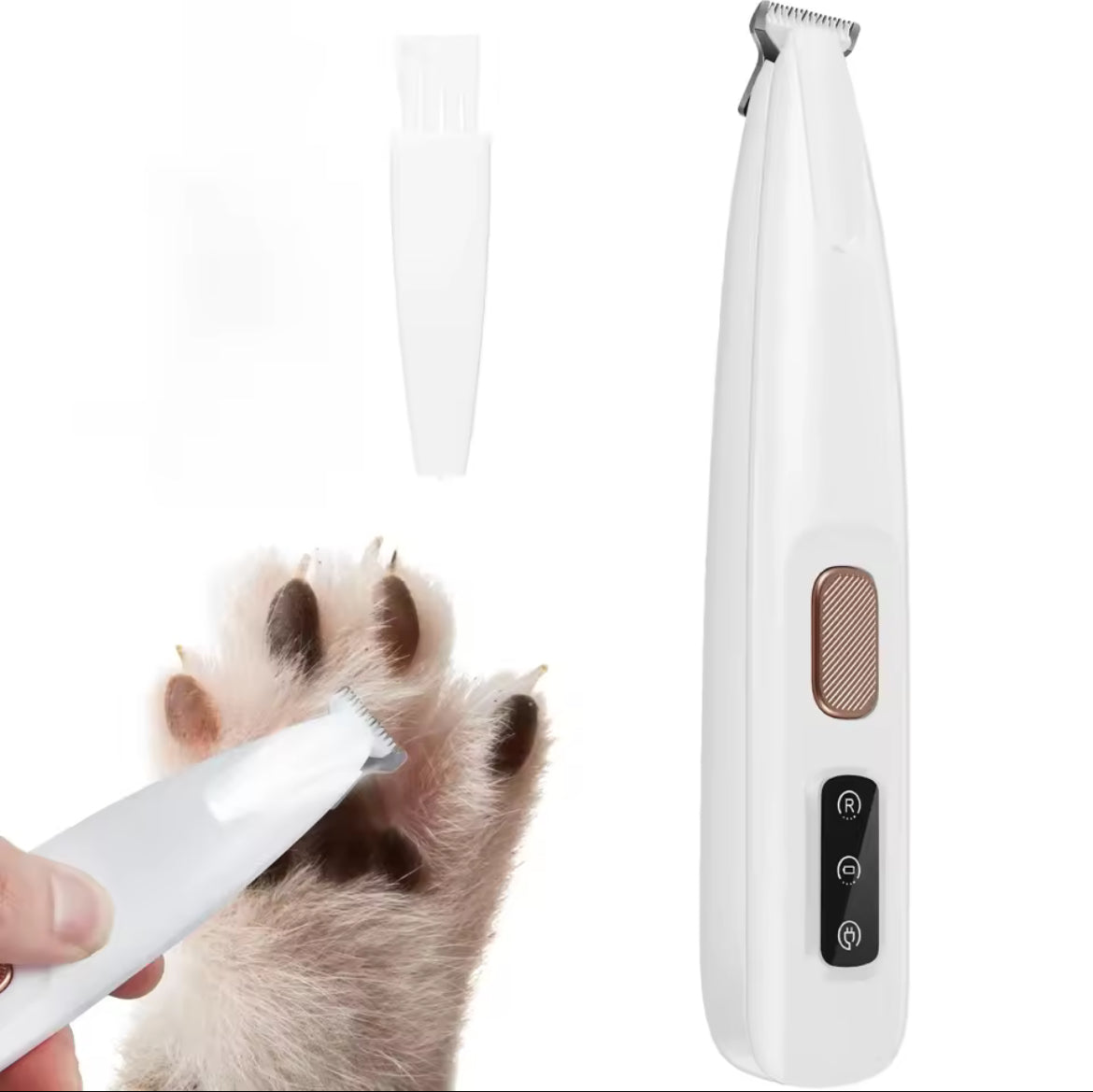 LED Waterproof Dog Paw Trimmer