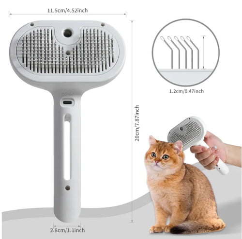 All-in-One pet Grooming Mist Brush